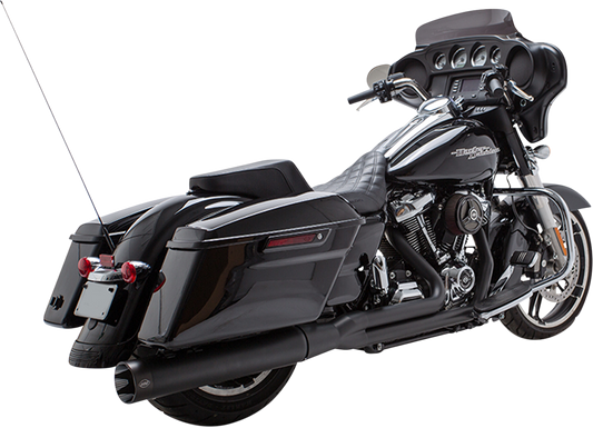 S&S CYCLE 50 State 2:1 Sidewinder? Exhaust - Black 550-0759D