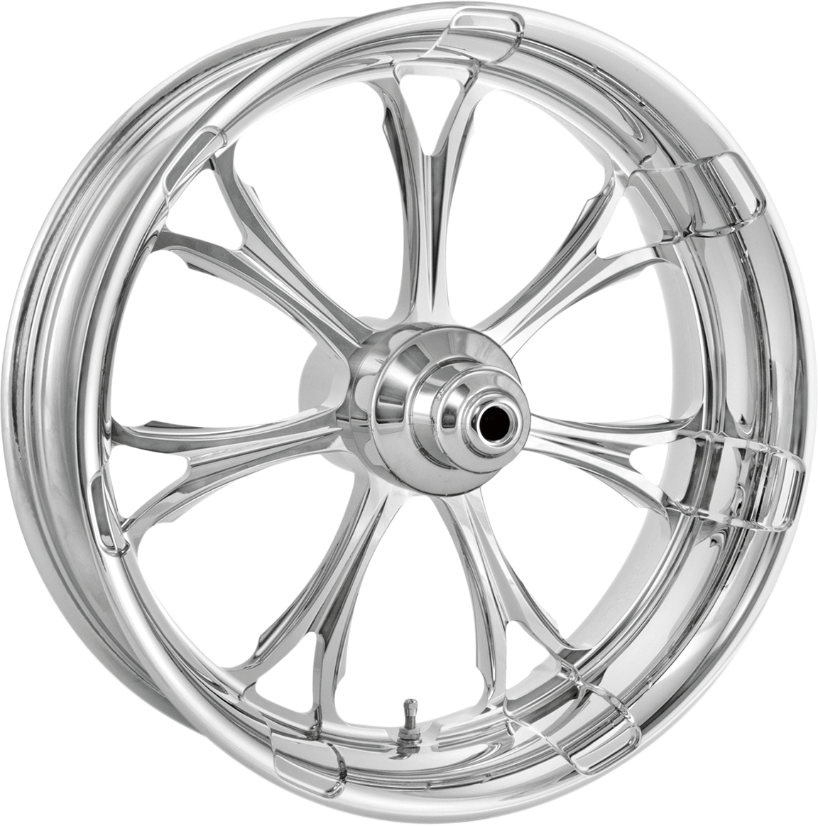 PERFORMANCE MACHINE (PM) Wheel - Paramount - Front - Dual Disc/with ABS - Chrome - 21x3.5 1520-7106R-PARAJ-CH