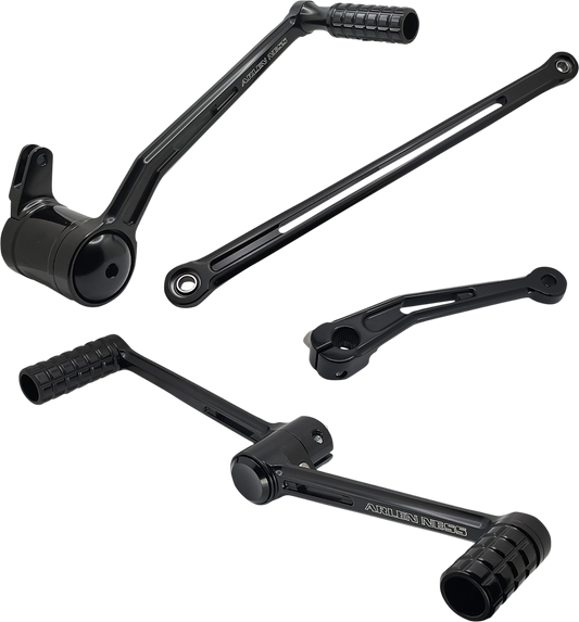 ARLEN NESS Deep Cut Foot Control Kit w/ Heel/Toe Shifter - Black 420-106