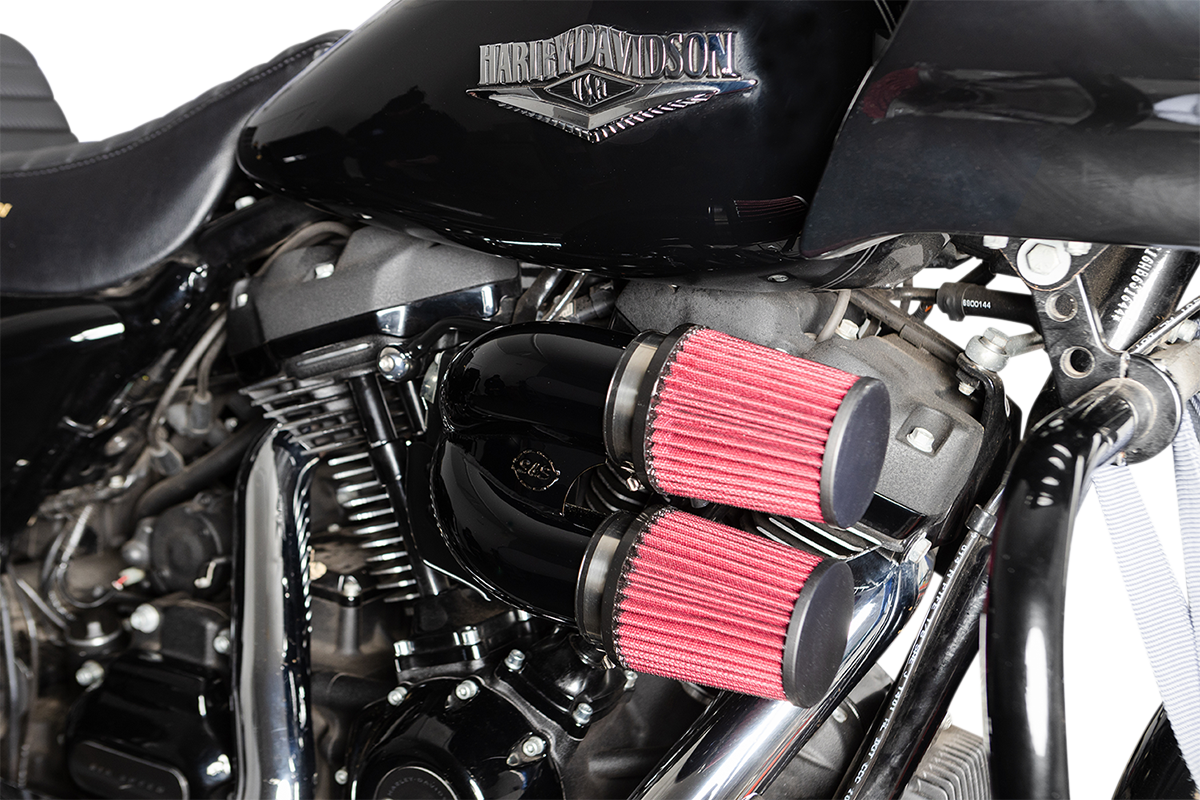 S&S CYCLE Tuned Induction Air Cleaner Kit - Gloss Black 170-0567A