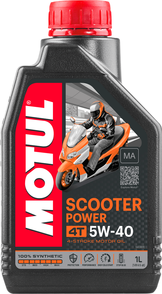 Scooter Synthetic Oil 4t 5w40 1l