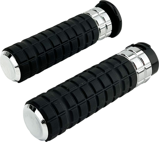 ARLEN NESS SpeedLiner Grips - TBW - Chrome 500-003