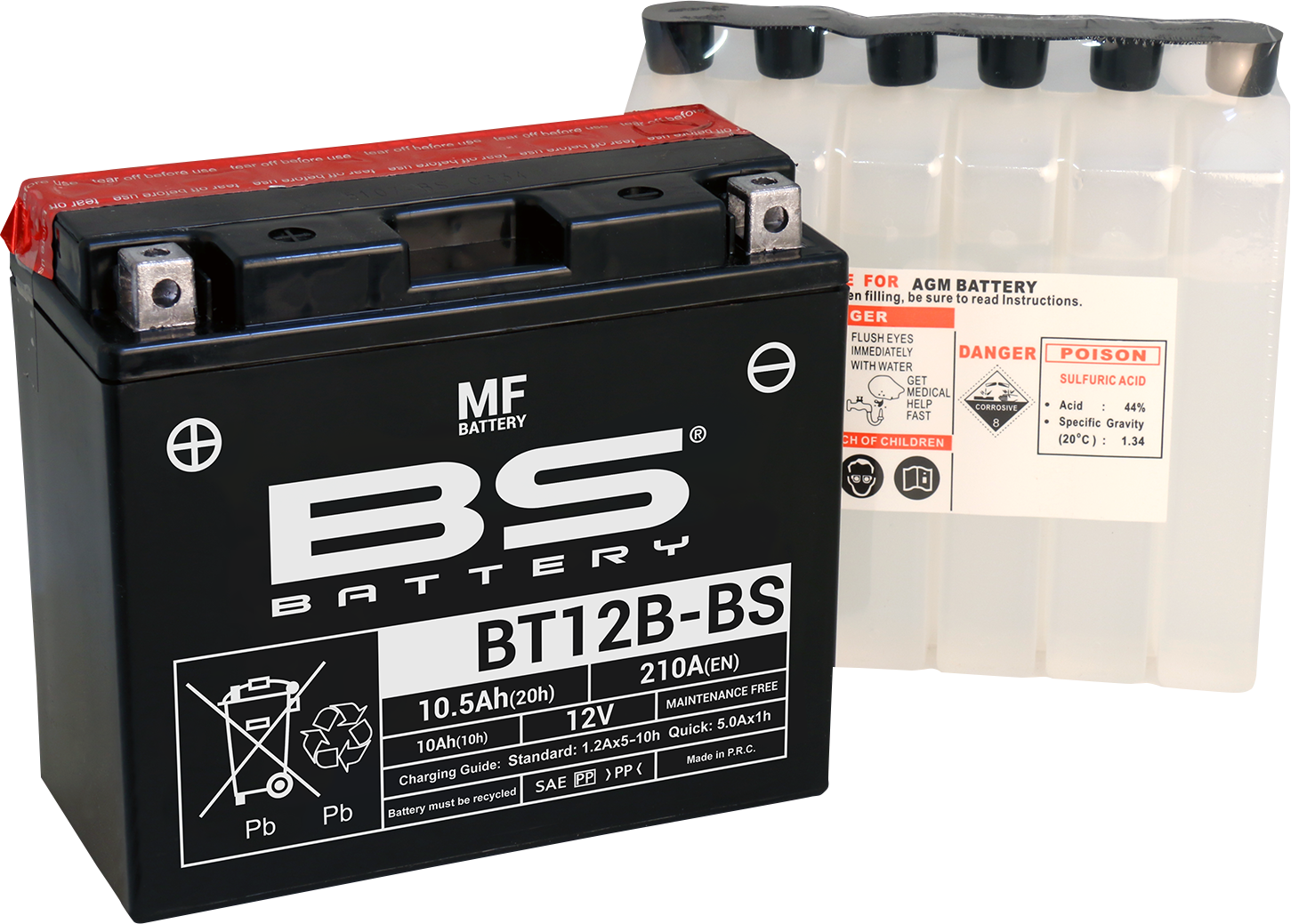 BS BATTERY Battery - BT12B-BS (YT) 300628