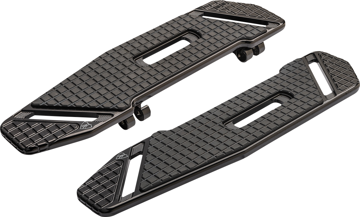 ARLEN NESS SpeedLiner Floorboards - Driver - Black 410-020