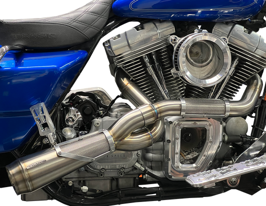TRASK 2-into-1 Big Sexy Exhaust System - Raw Stainless Steel TM-5120