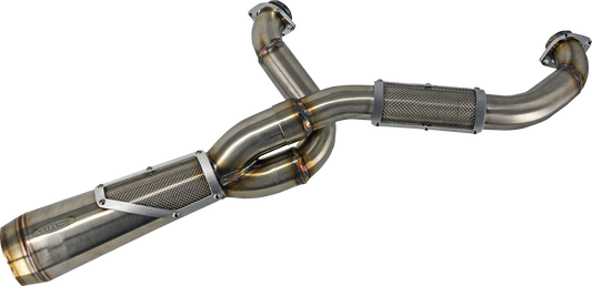TRASK 2-into-1 Big Sexy Exhaust System - Raw Stainless Steel TM-5120