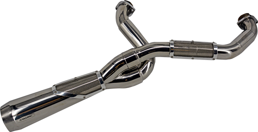 TRASK 2-into-1 Big Sexy Exhaust System - Polished Stainless Steel TM-5120PO