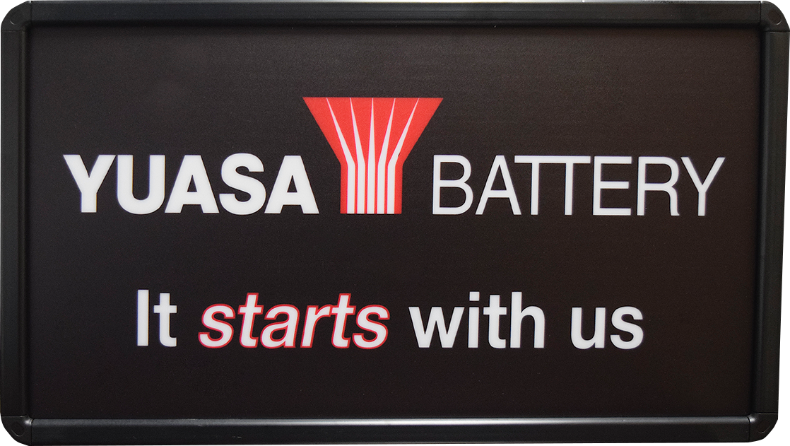 YUASA LED Sign - 22" x 12" YUA-SIGN