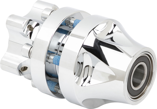 ARLEN NESS Hub - Cartridge - Front/Single Disc - Chrome - Softail Standard/Street Bob 71-649