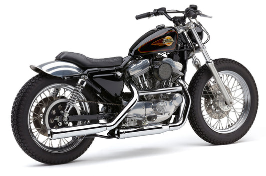 3" Nh Series Slip Ons Chrome Sportsters 91 03