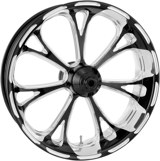 PERFORMANCE MACHINE (PM) Wheel - Virtue - Front - Dual Disc/without ABS - Platinum Cut* - 21x3.5 - '14+ FL 1202-7106P-VIRAJ-BMP