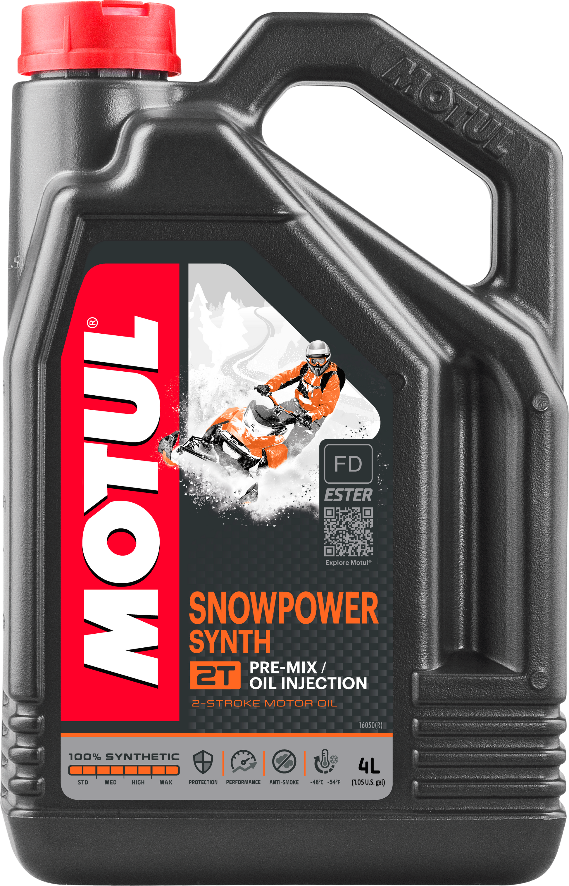 Snowpower Syn Engine Oil 2t 4l 4/Case