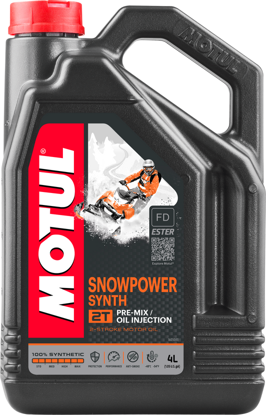 Snowpower Syn Engine Oil 2t 4l 4/Case