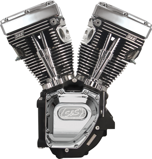 S&S CYCLE V124 Series Black Edition Long Block Engine without Induction/Ignition 310-1158