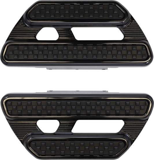 ARLEN NESS Method Passenger Floorboards - Black 410-026