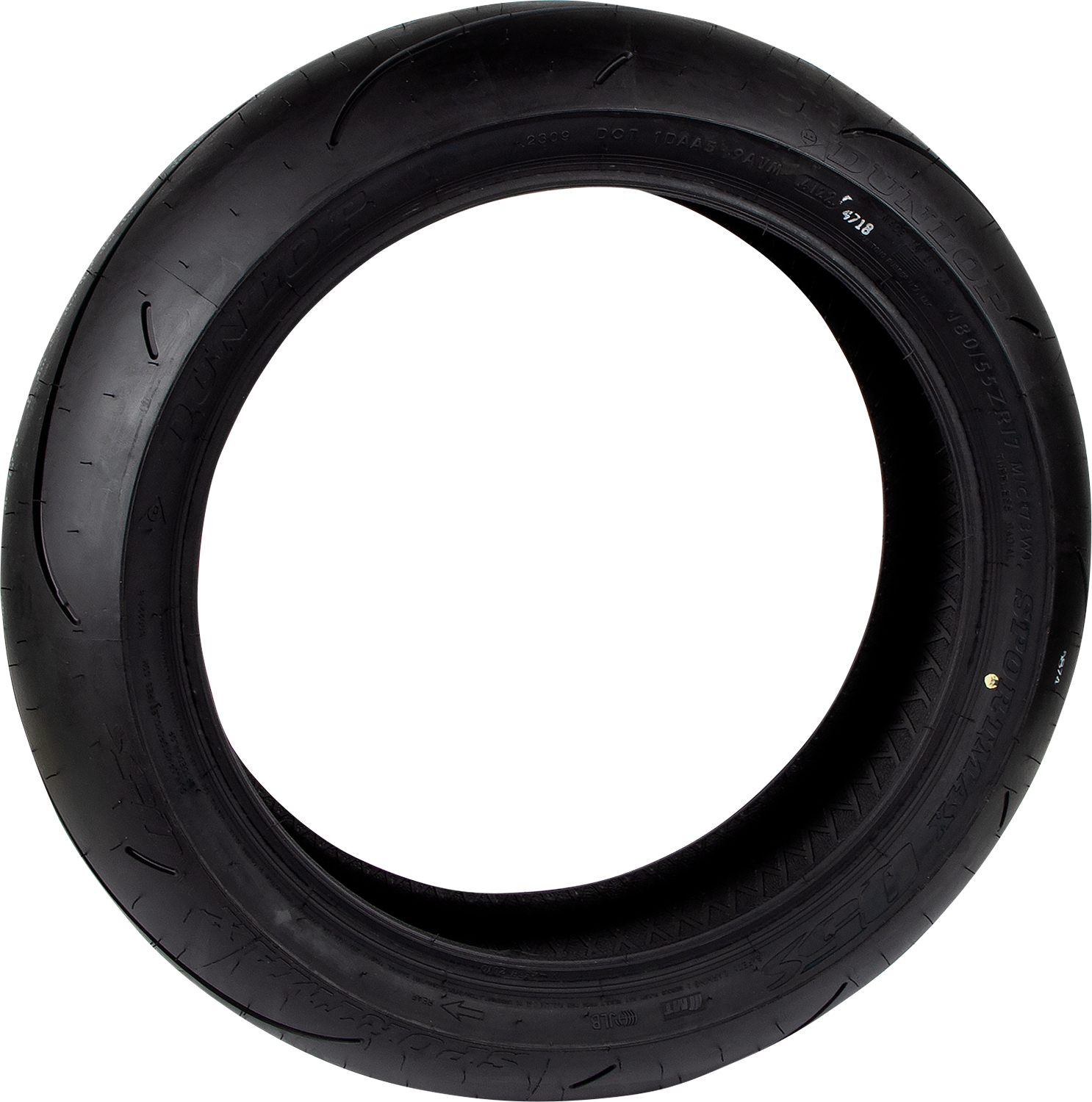 Dunlop Sportmax Q5S Rear Tire - 180/55ZR17 M/C (73W) TL