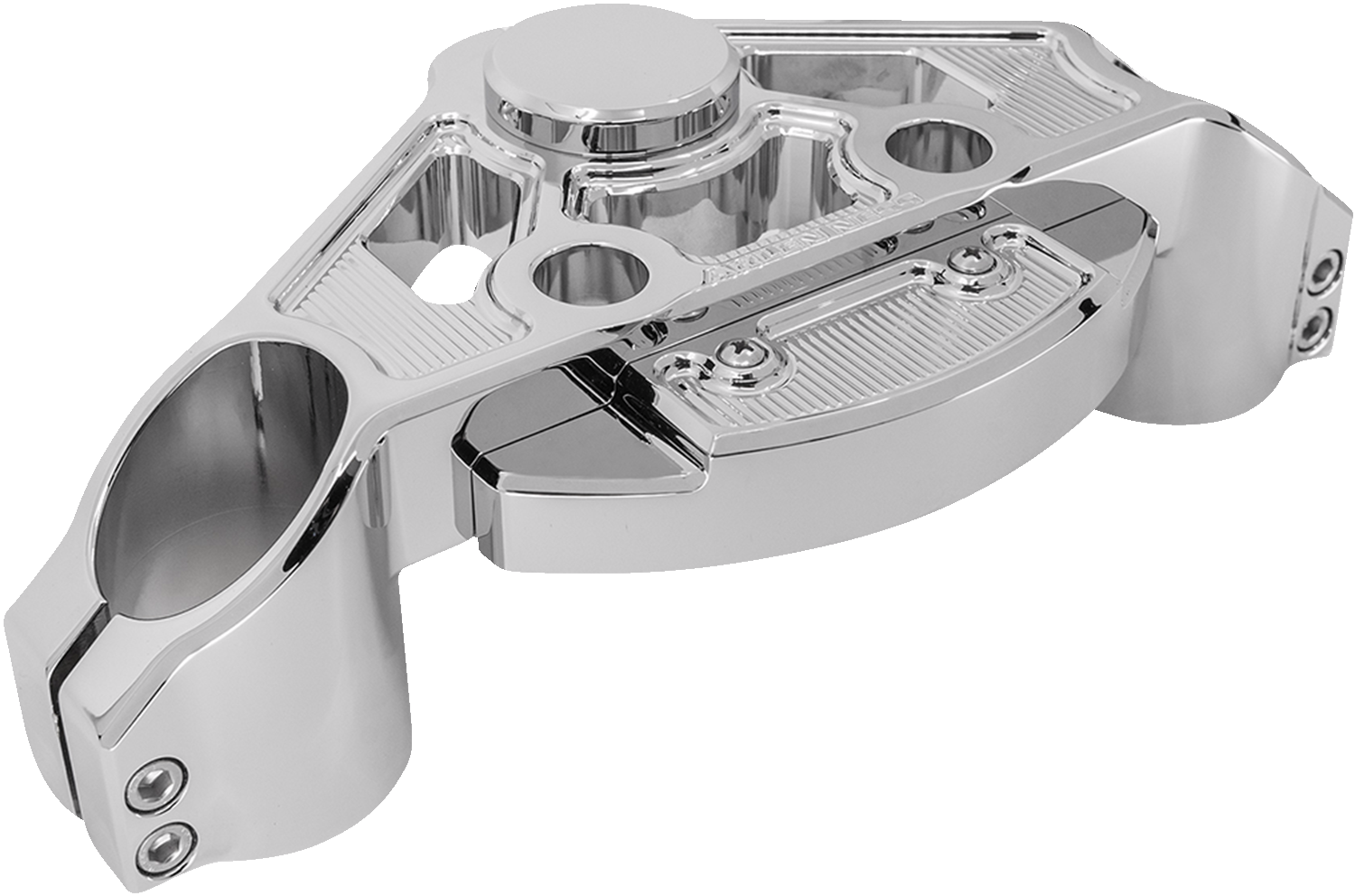 ARLEN NESS Triple Tree - Chrome - + 2" 130-008