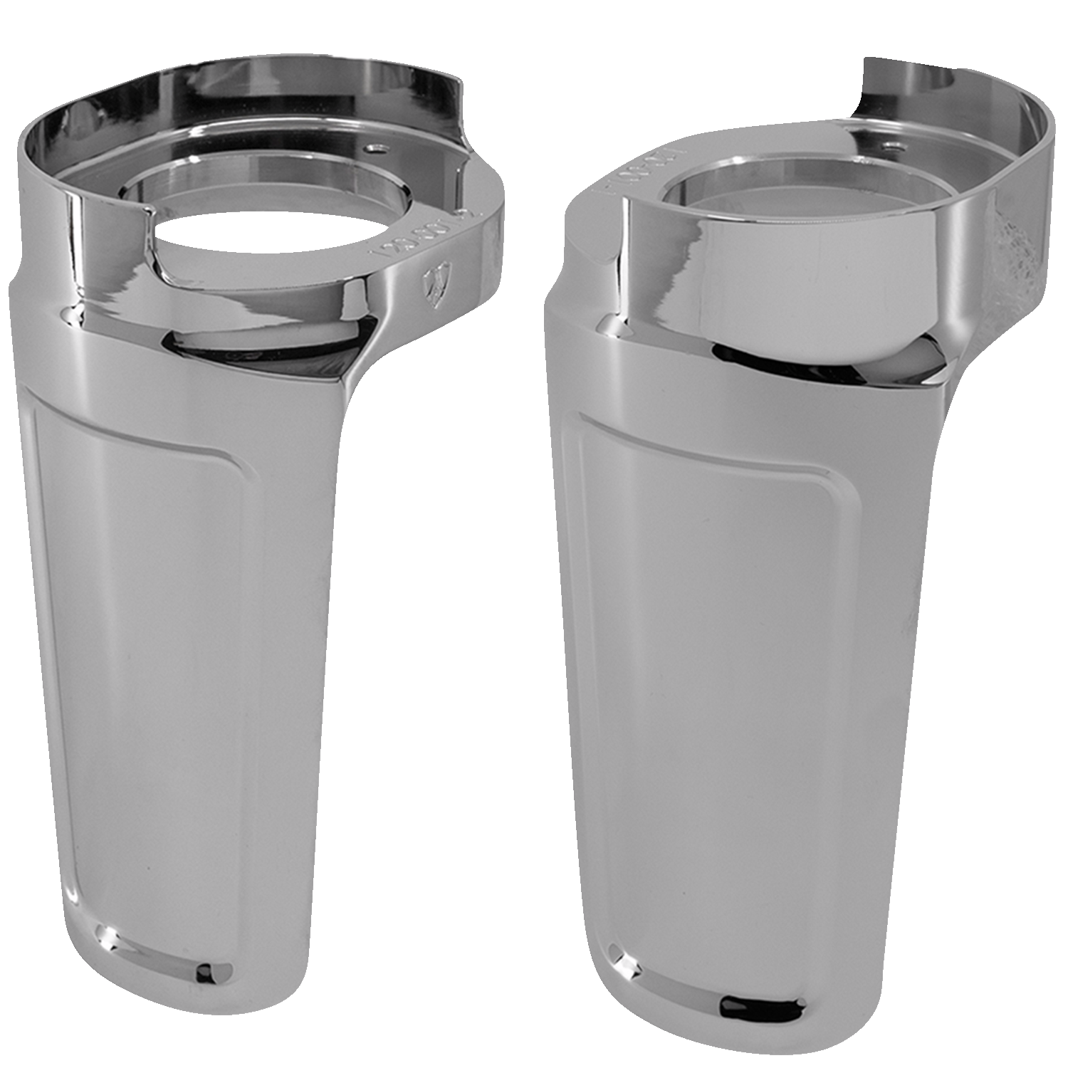 ARLEN NESS Fork Legs - 49 mm - Chrome - For Factory Brake Caliper 120-011