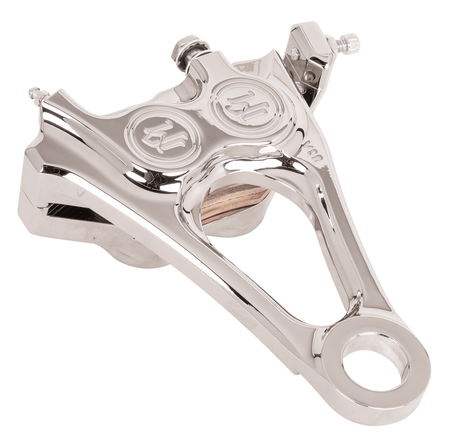 PERFORMANCE MACHINE (PM) Rear Caliper - Chrome 1256-0084-CH