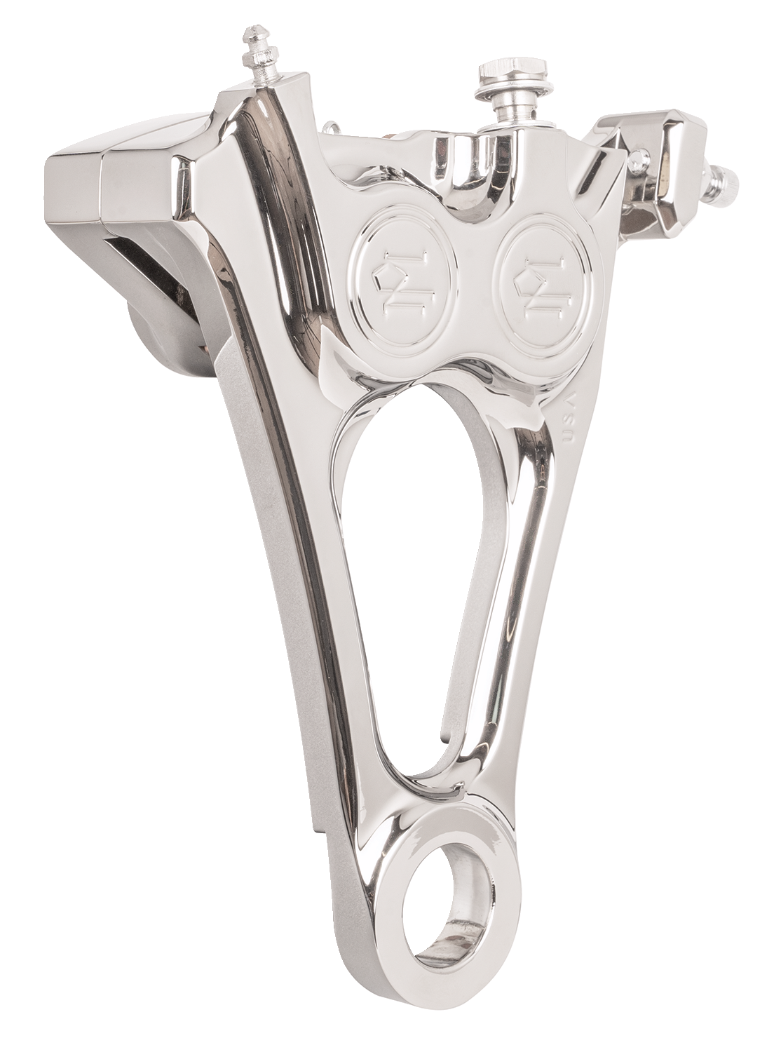 PERFORMANCE MACHINE (PM) Rear Caliper - Chrome 1256-0084-CH