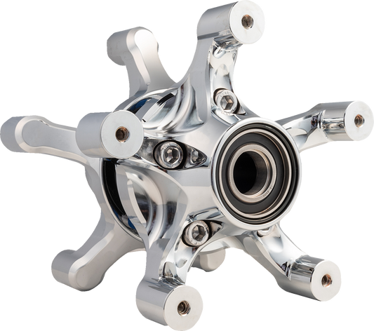 ARLEN NESS Spider Hub - Dual Disc - Front - Chrome 71-661