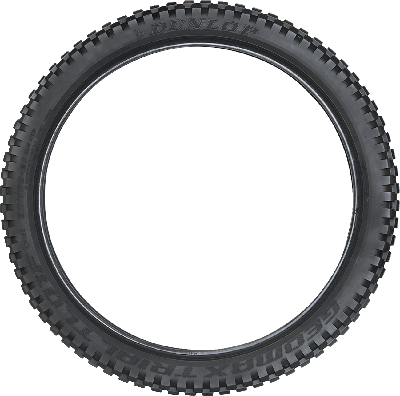 Dunlop Geomax Trial TL01 Front Tire - 80/100-21 M/C 51M TT