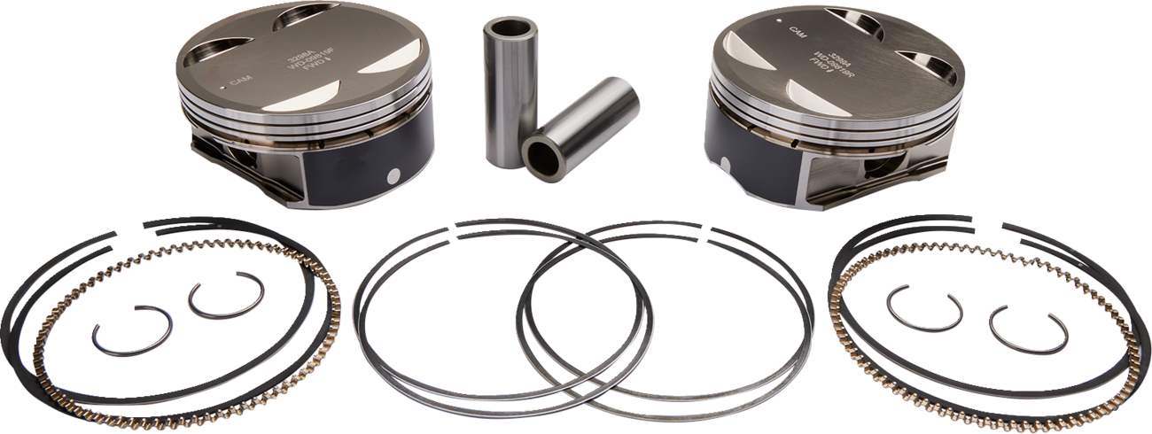 S&S CYCLE Big Bore Piston Kit - 131" - +.010 - M8 920-0148