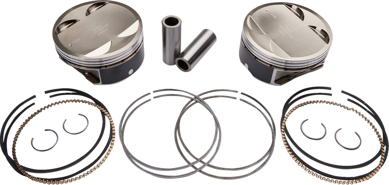 S&S CYCLE Big Bore Piston Kit - 131" - +.010 - M8 920-0148