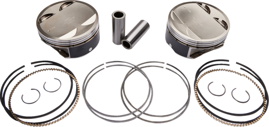 S&S CYCLE Big Bore Piston Kit - 131" - +.010 - M8 920-0148