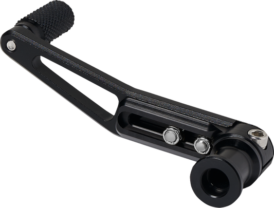 PERFORMANCE MACHINE (PM) Drifter Shift Lever - Toe - Black Ops - FL 0034-1125-SMB