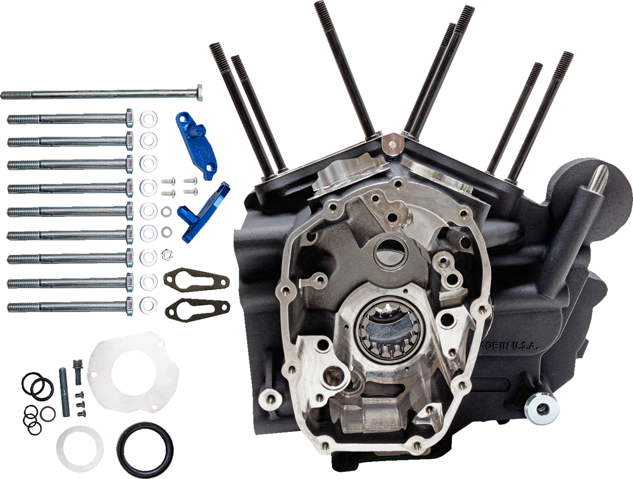 S&S CYCLE Engine Case - MK-Series - Performance Replacement - M8 Touring 310-1170