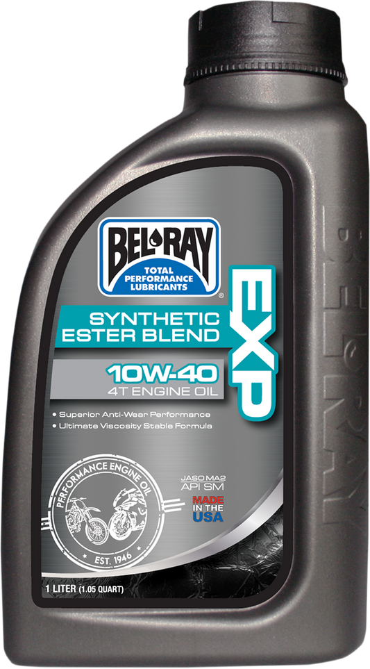 BEL-RAY EXP Synthetic Blend 4T Oil - 10W-40 - 1L 99120-B1LW