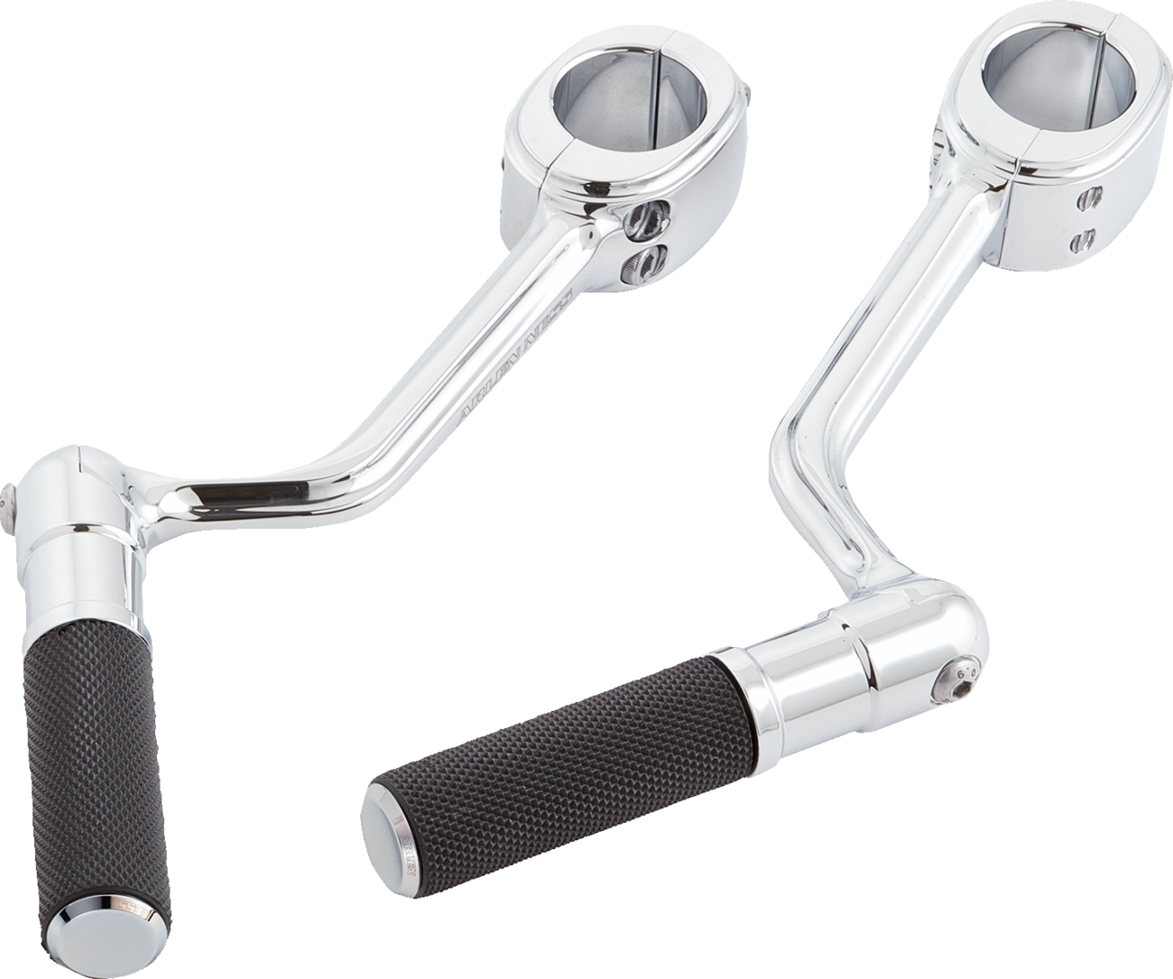ARLEN NESS Forged Highway Peg Mounts w/ Pegs - Chrome 400-046