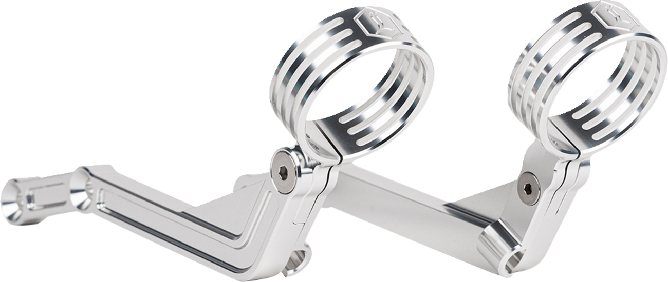 LEGEND SUSPENSION REVO ARC External Reservoir Mounts - Clear 1313-0246