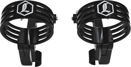 LEGEND SUSPENSION REVO ARC External Reservoir Mounts - Black 1313-0245