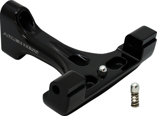 ARLEN NESS Forged Passenger Floorboard Mounts - All Black 410-032