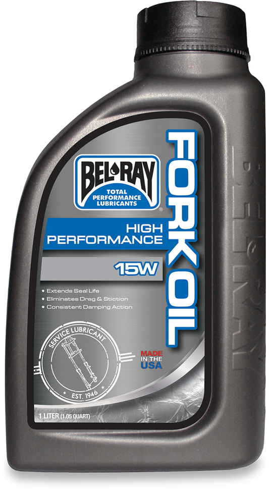 BEL-RAY High-Performance Fork Oil - 15wt - 1L 99330-B1LW