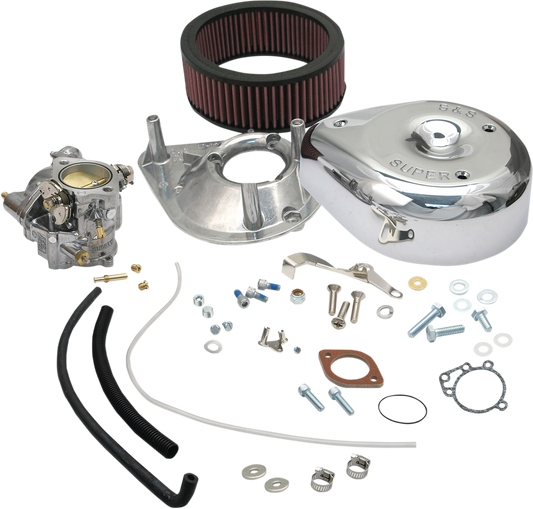 S&S CYCLE Super E Carburetor Kit - Big Twin 11-0412
