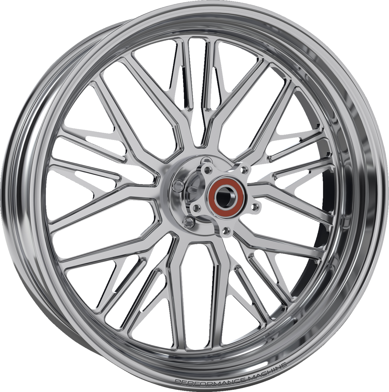 PERFORMANCE MACHINE (PM) Wheel - Nivis - Rear - Single Disc/without ABS - Chrome - 18x5.5 1270-7814R-NVSAP-CH