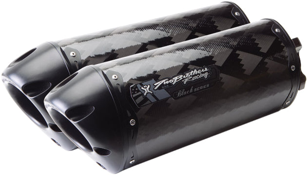 M 2 Black Series Dual Slip On Exhaust (Carbon Fiber)