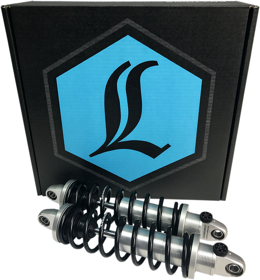LEGEND SUSPENSION REVO-A Shocks - 13" - Clear Anodized - Heavy Duty 1310-1775