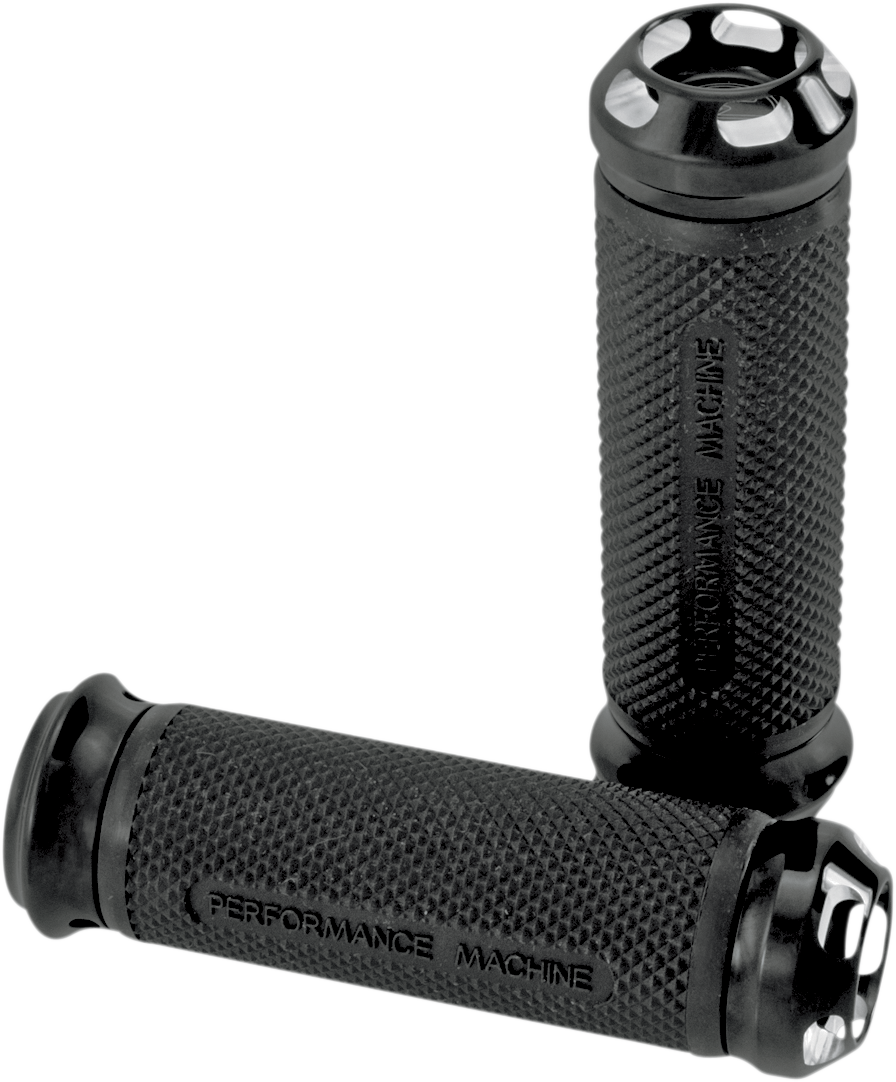 PERFORMANCE MACHINE (PM) Elite Apex Custom Grips - TBW - Black 0063-2044-BM