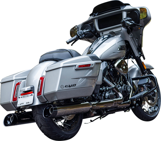 S&S CYCLE 4-1/2" MK45 Performance Slip-On Mufflers - Lava Chrome - 50-State 550-1113