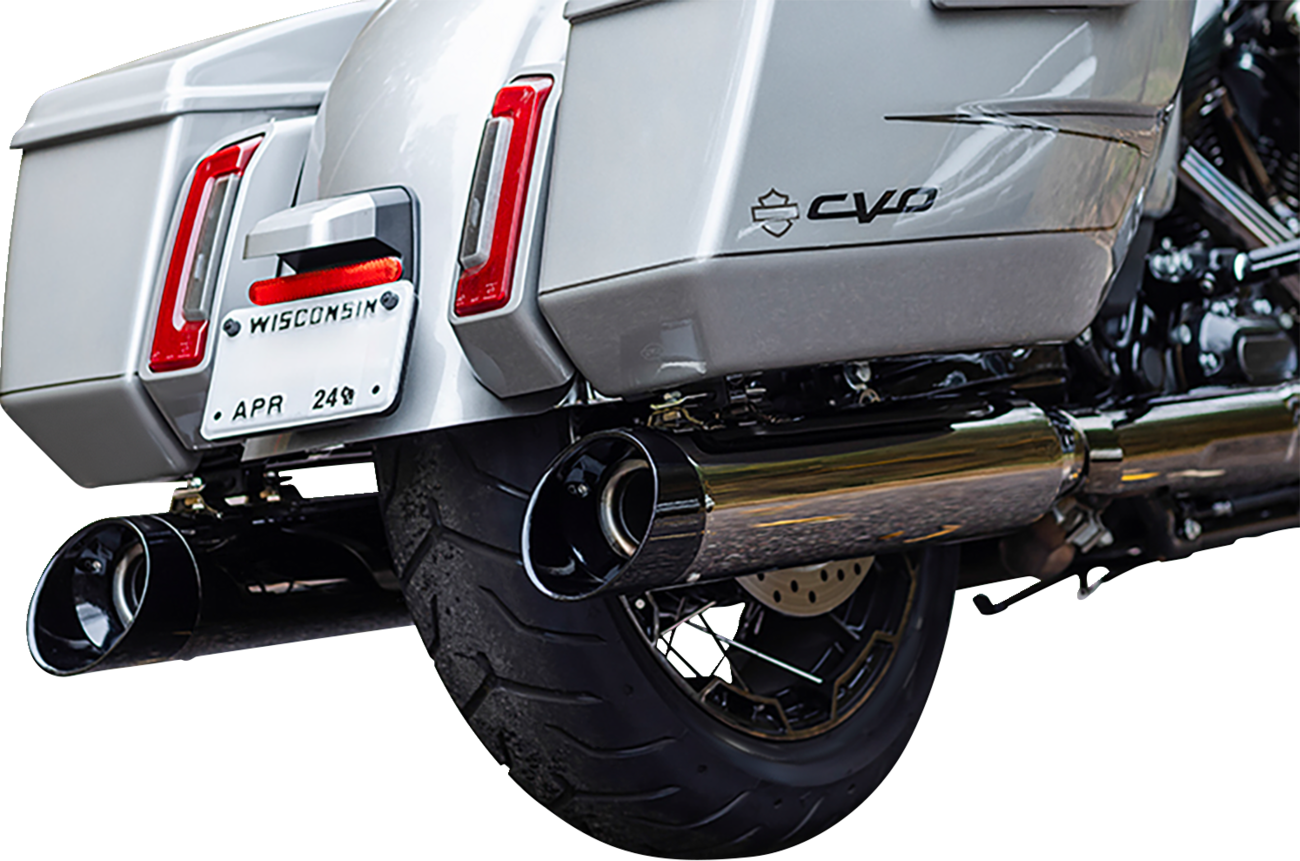 S&S CYCLE 4-1/2" MK45 Performance Slip-On Mufflers - Lava Chrome - 50-State 550-1113