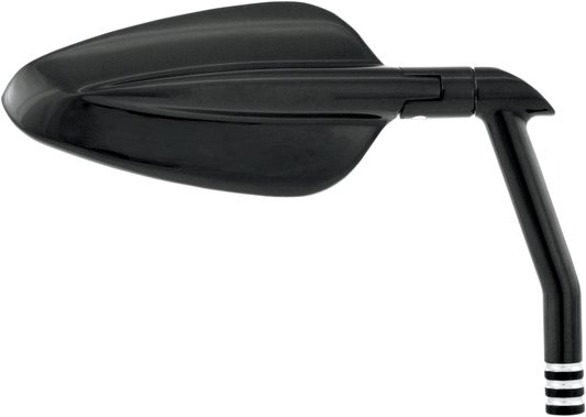 PERFORMANCE MACHINE (PM) Mirror - Vision - Arrow - Side View - Triangle - Black/Contrast Cut - Left/Right 0064-2023-BM