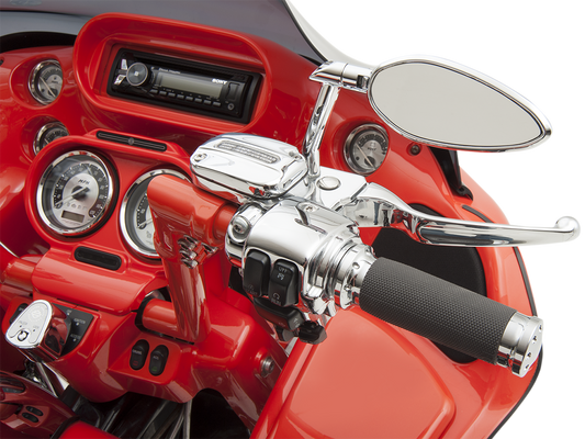 PERFORMANCE MACHINE (PM) Mirror - Vision - Blade - Side View - Teardrop - Chrome - Left/Right 0064-2026-CH