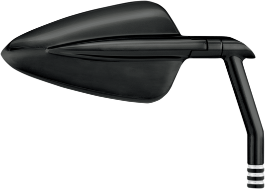 PERFORMANCE MACHINE (PM) Mirror - Vision - Arrow XL - Side View - Triangle - Black/Contrast Cut - Left/Right 0064-2032-BM