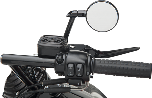 PERFORMANCE MACHINE (PM) Mirror - Vision - Side View - Round - Black/Contrast Cut - Left/Right 0064-2035-BM