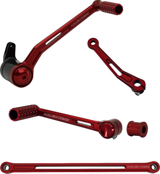 ARLEN NESS SpeedLiner Foot Control Kit w/ Heel/Toe Shifter - Red 420-133