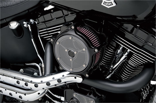 S&S CYCLE Super Stock* Stealth Air Cleaner Kit - Black 170-0058